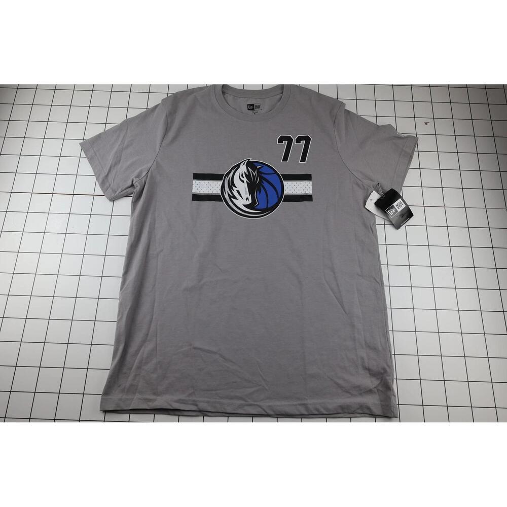 Era Dallas Mavericks Luka Doncic T-Shirt  Gray